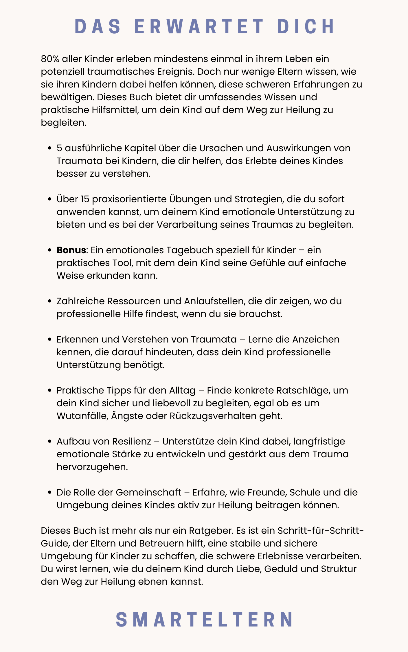 Traumas heilen, Kinder Stärken - Wie du deinem Kind hilfst innere Stärke zu entwickeln (digitaler Download)