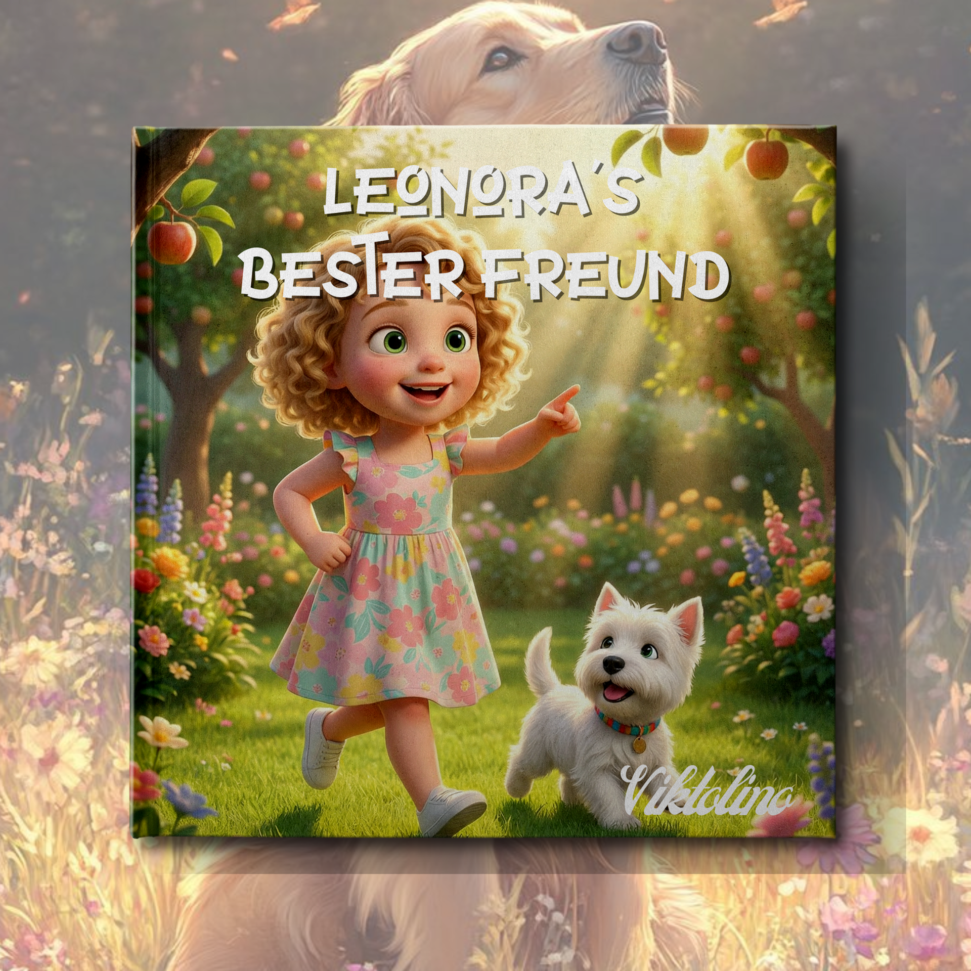 Hundefreund, ein personalisiertes Kinderbuch von Viktolino