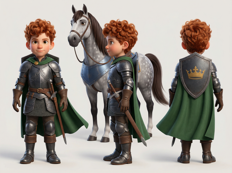 3D-Charakter entsteht